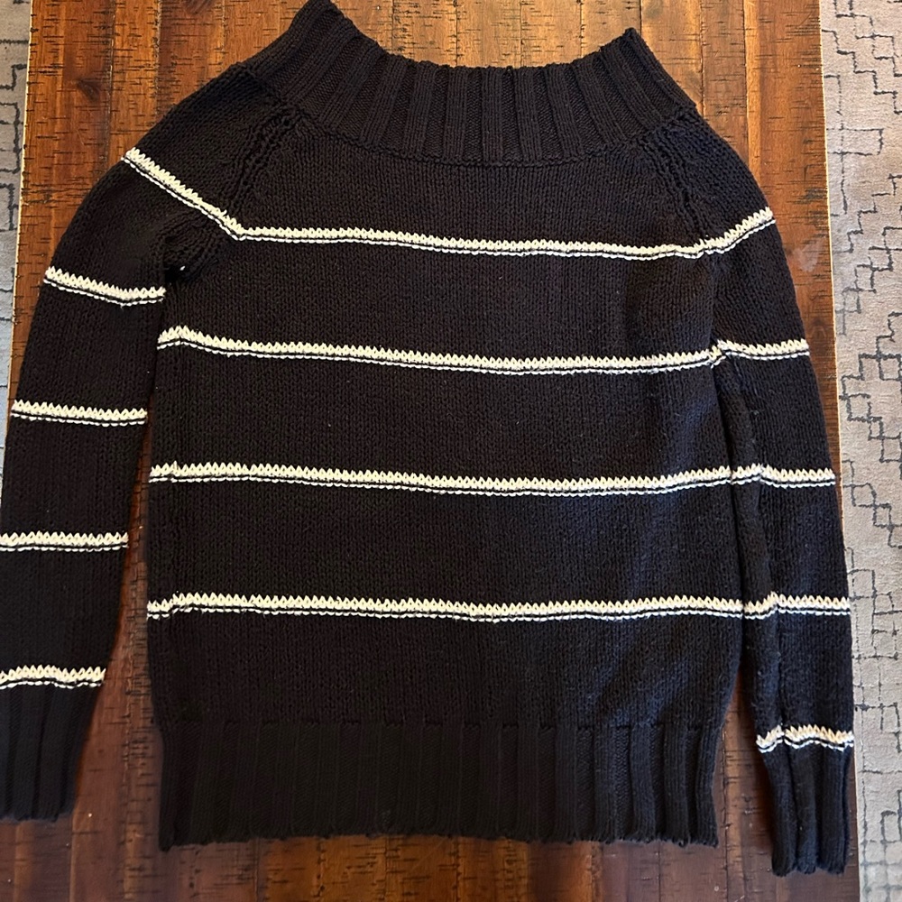 Billabong Off-the-Shoulder Distressed Sweater